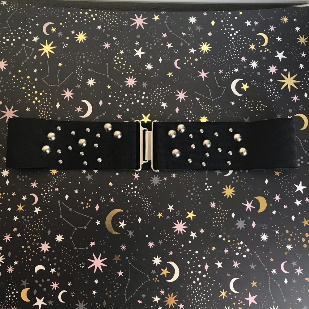 Stretchy Studded Belt